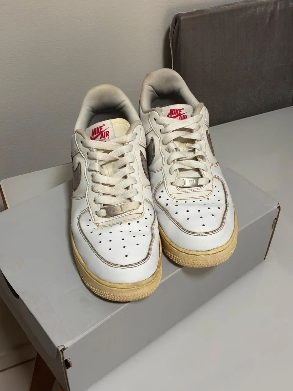 Nike Air Force 1 '07 LV8 da coleção "3M Reflective" - Foto 5