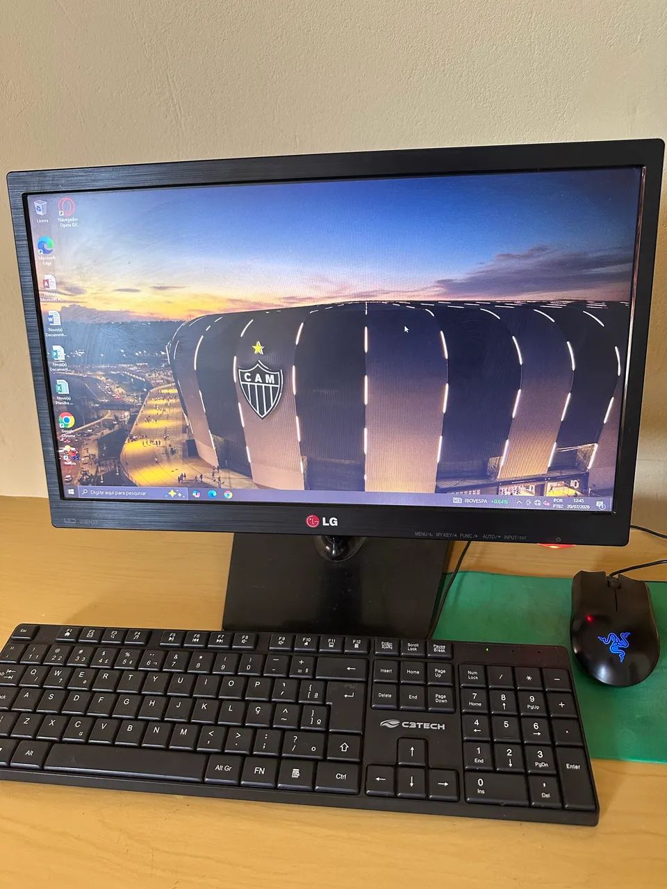 PC completo para estudos e jogos