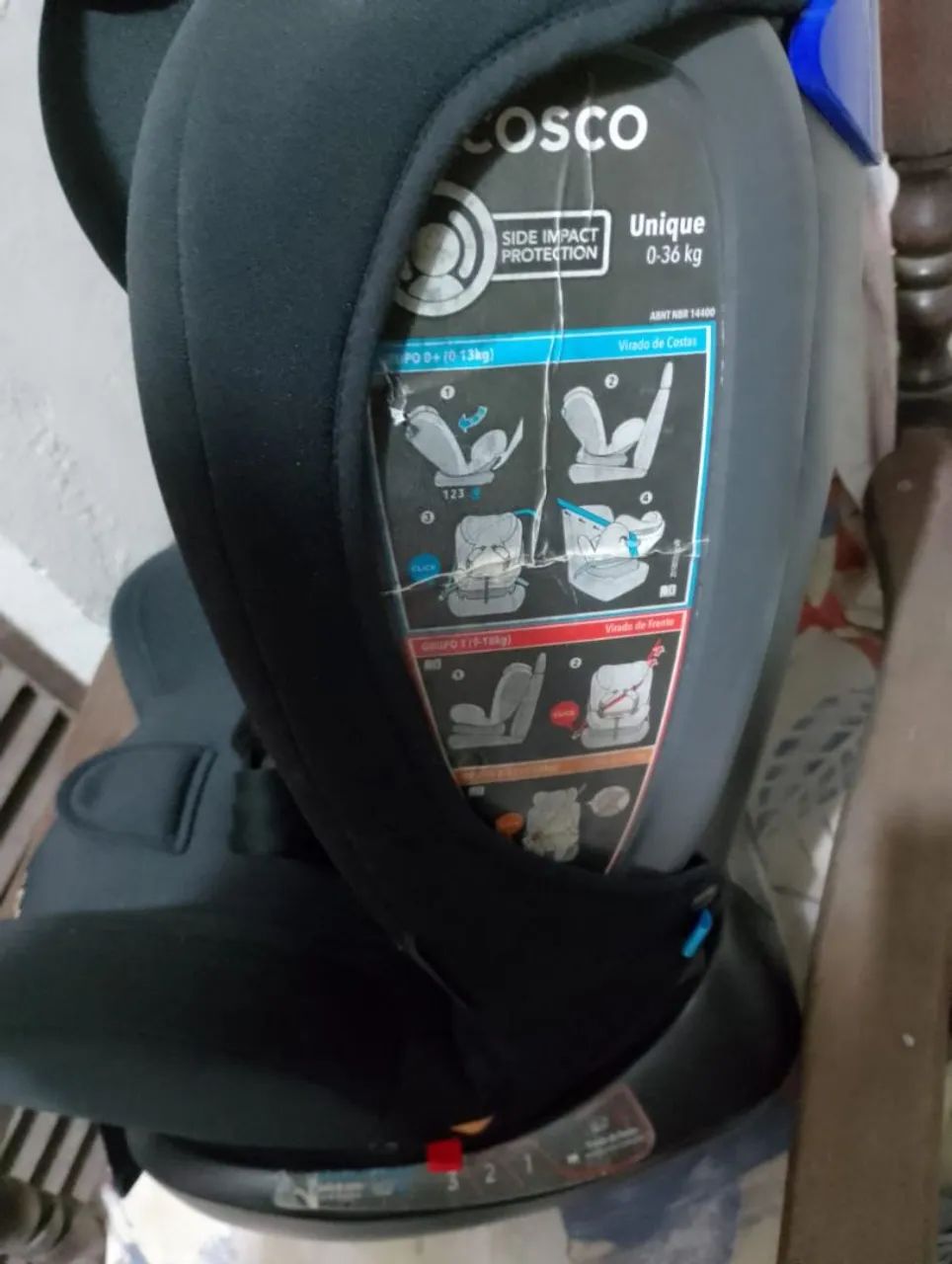 Cadeirinha Infantil Carro - 0 a 10 anos - Foto 4