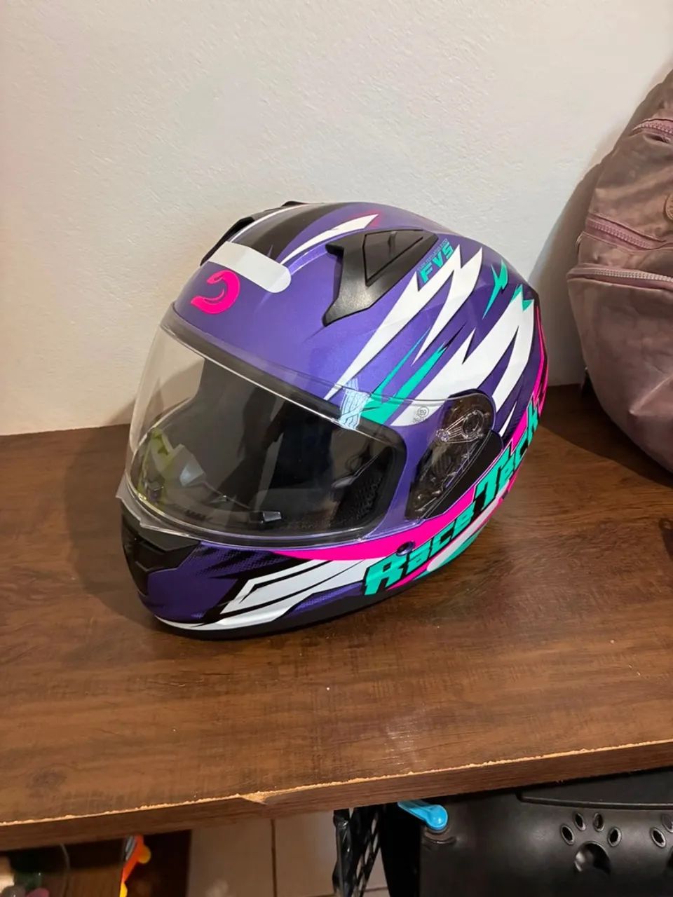 Capacete Racer Tech Tam 56 - Foto 2