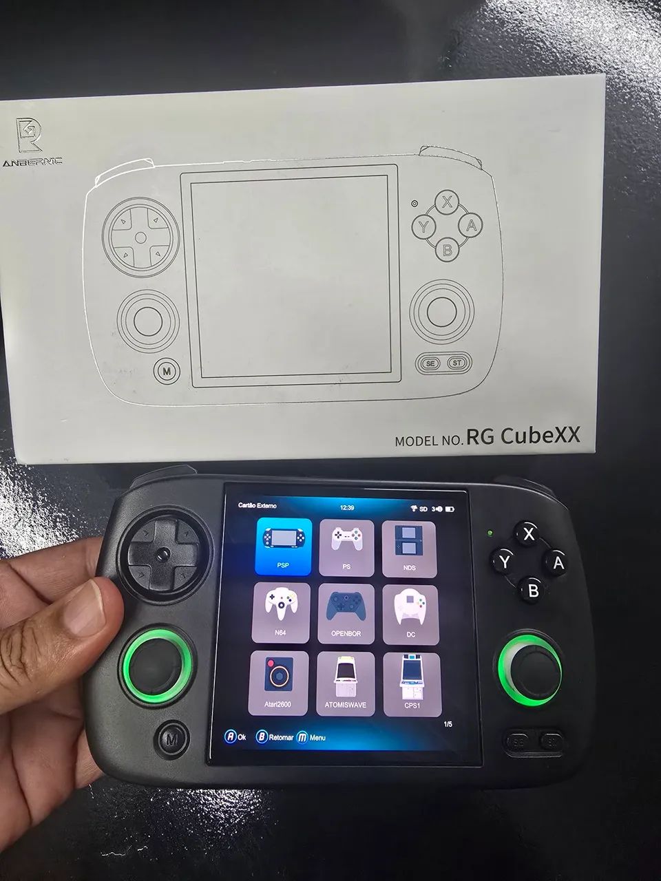 Anbernic Rg CubeXX perfeito estado - Foto 5