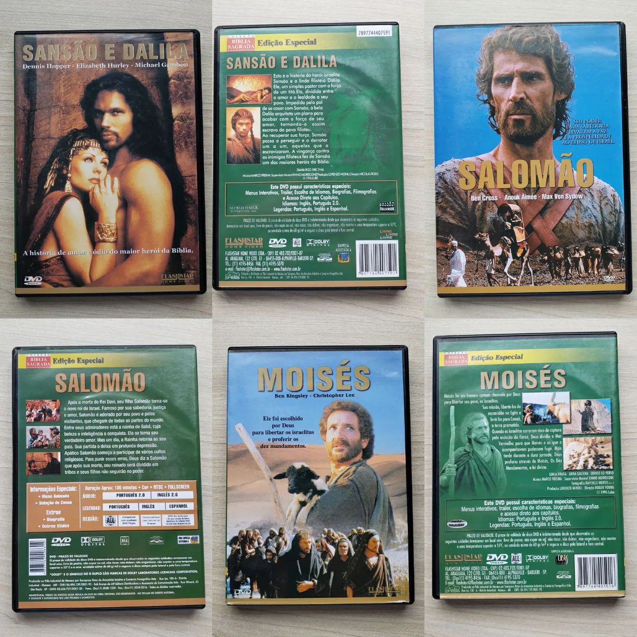 Coleção de DVDs Bíblia Sagrada