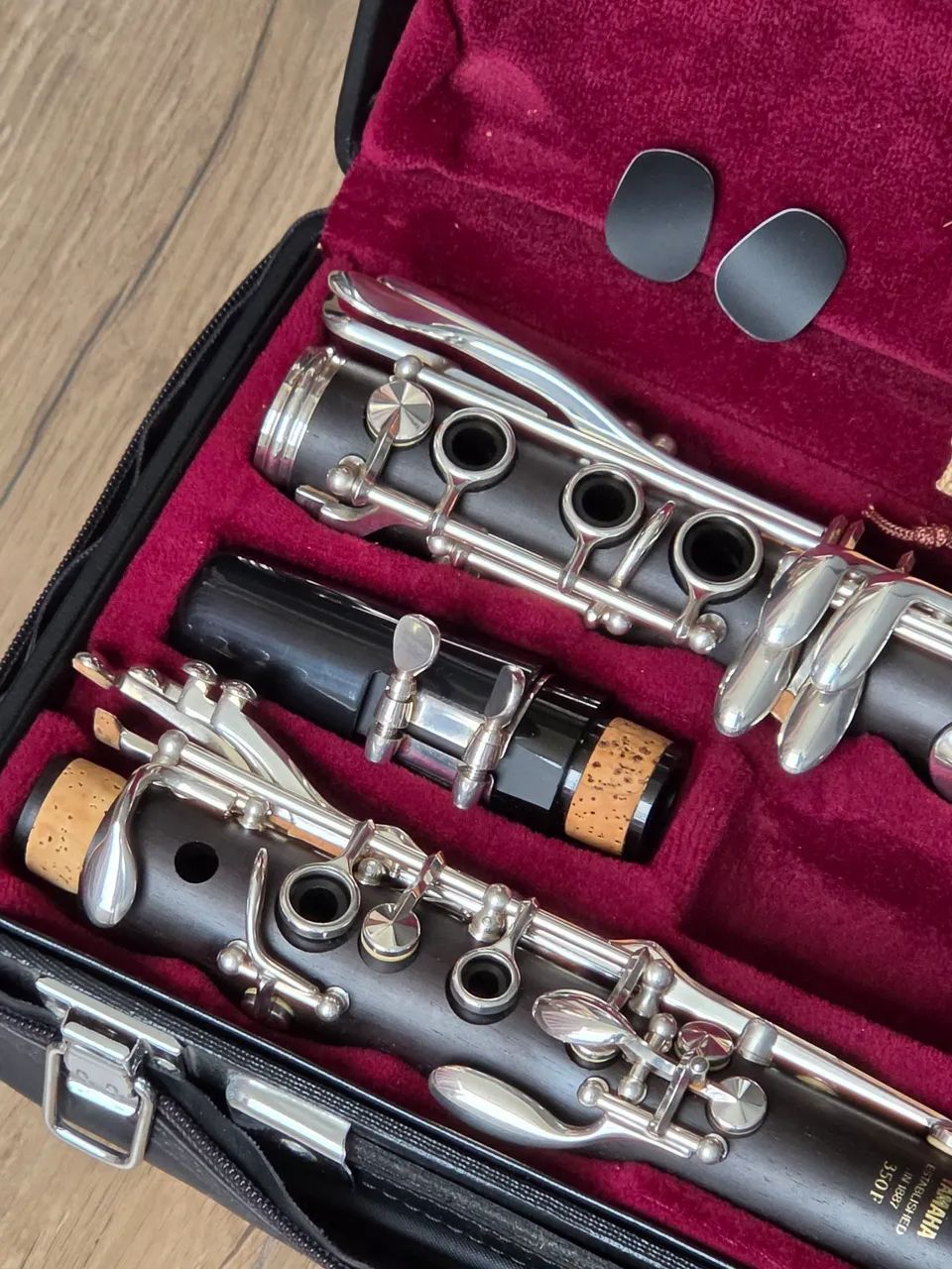 YAMAHA YCL-350F クラリネット 木製 試奏確認済み #3091 Clarinete Yamaha YCL-350F madeira + BRINDES - Instrumentos