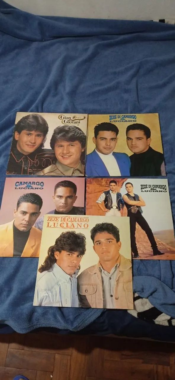 5 LPS DE SERTANEJO A 400 REAIS O LOTE 