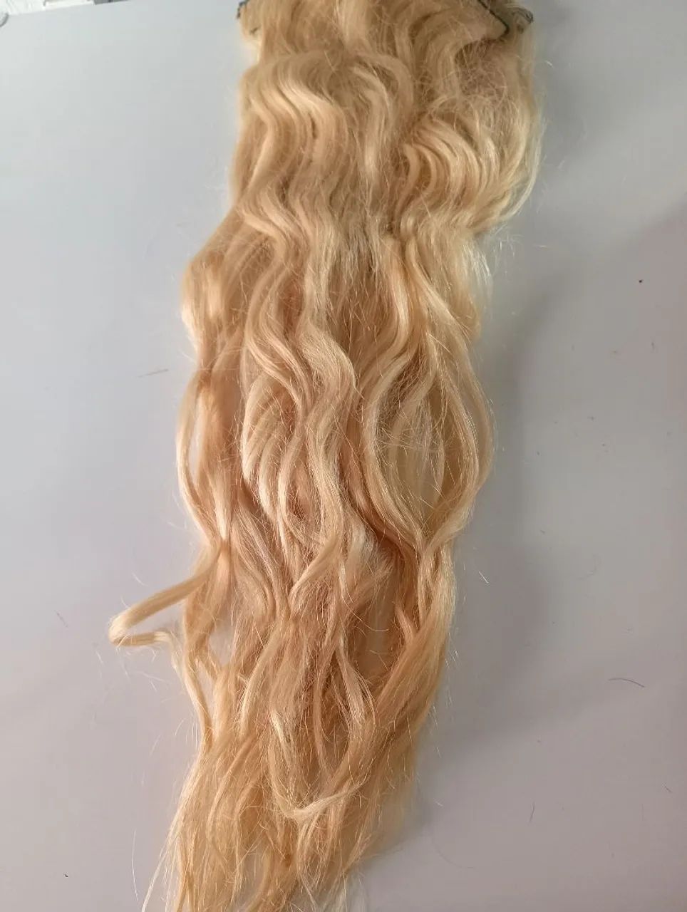 Vende-se  ou troca cabelo humano 70 centímetro  - Foto 3