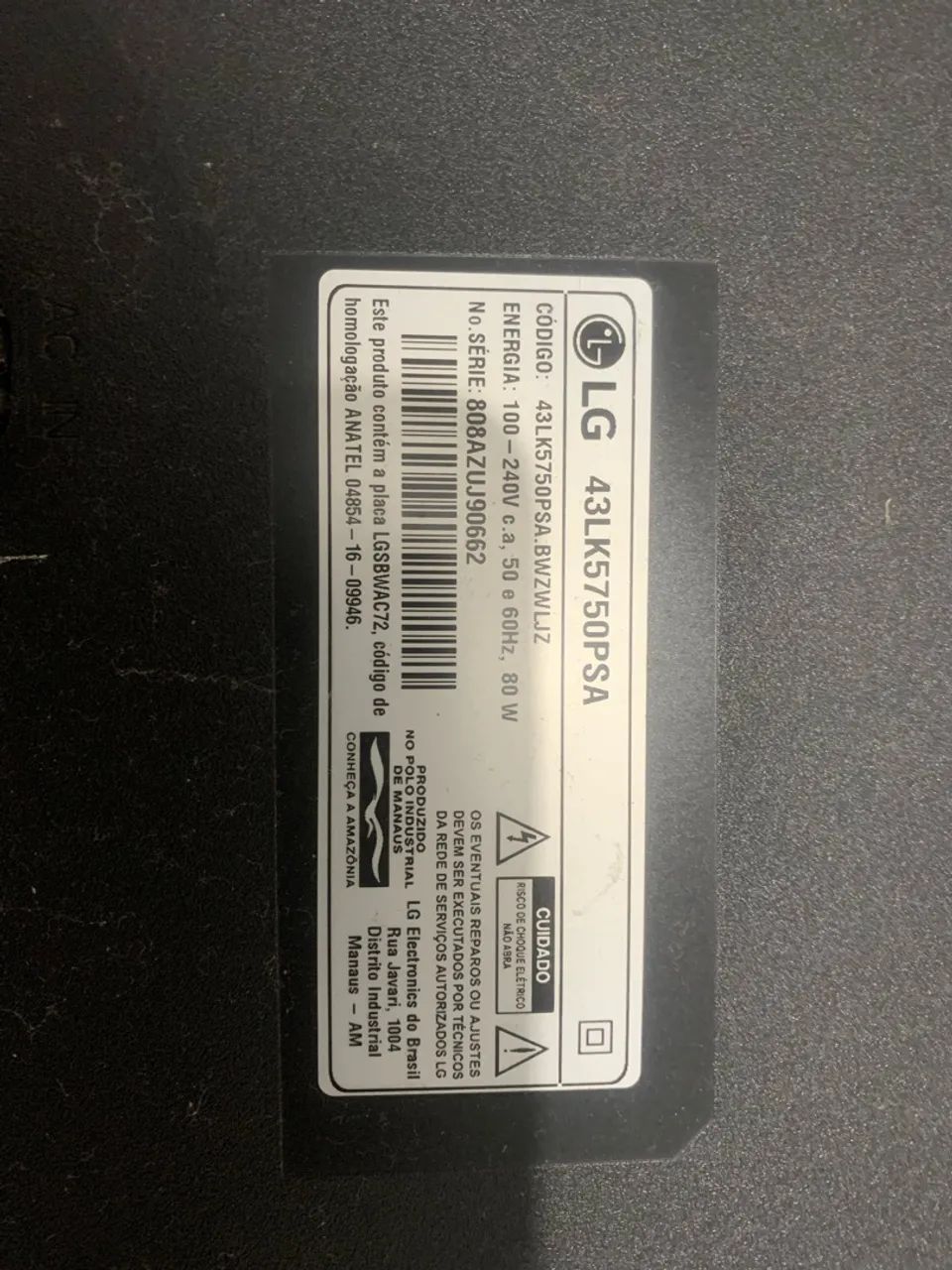 TV LG Smart 43 polegadas  - Foto 4