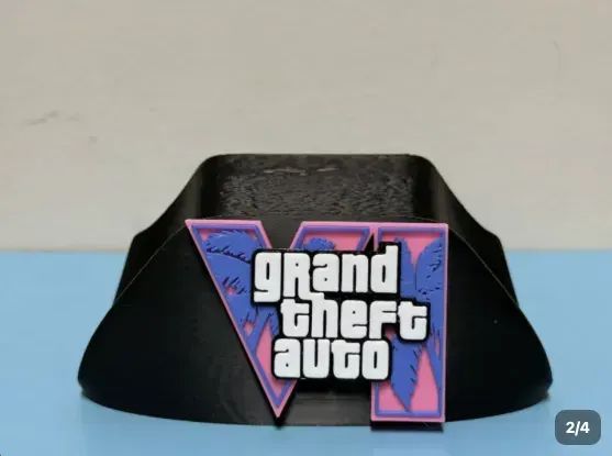 Suporte Controle Gta Compatível Com Xbox - Preto - Foto 5