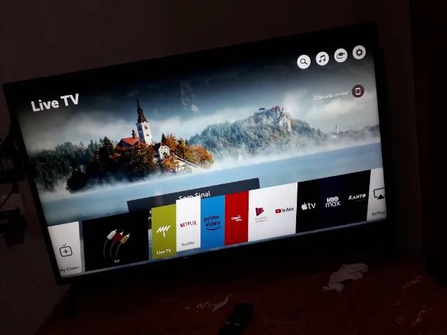 LG TV Smart de 43"4K UHD HDR! sistema WEB O.S. INTELIGENCIA ARTIFICIAL THINQ AI