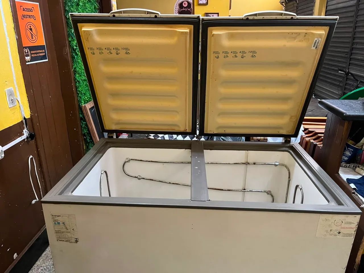 Freezer horizontal