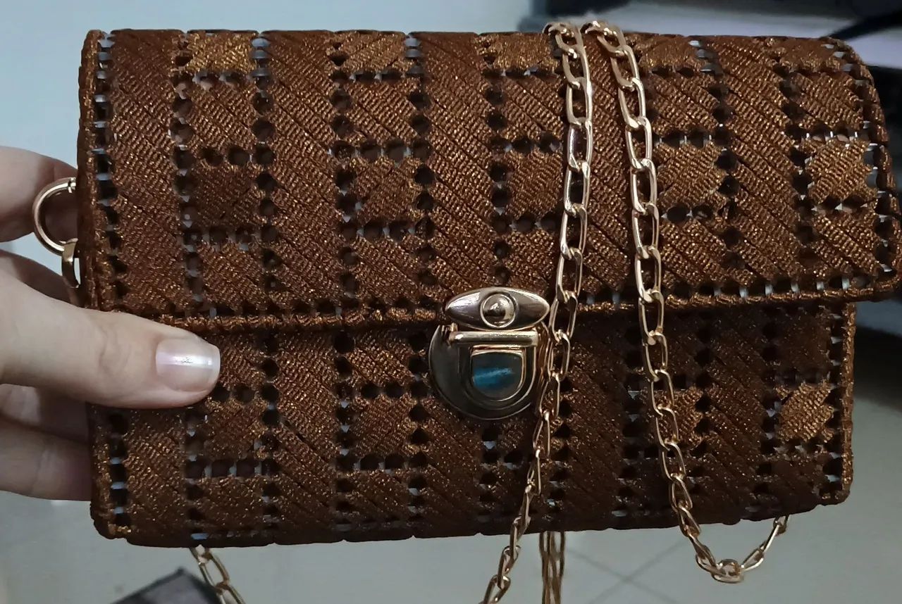 Bolsa em tela  - Foto 3