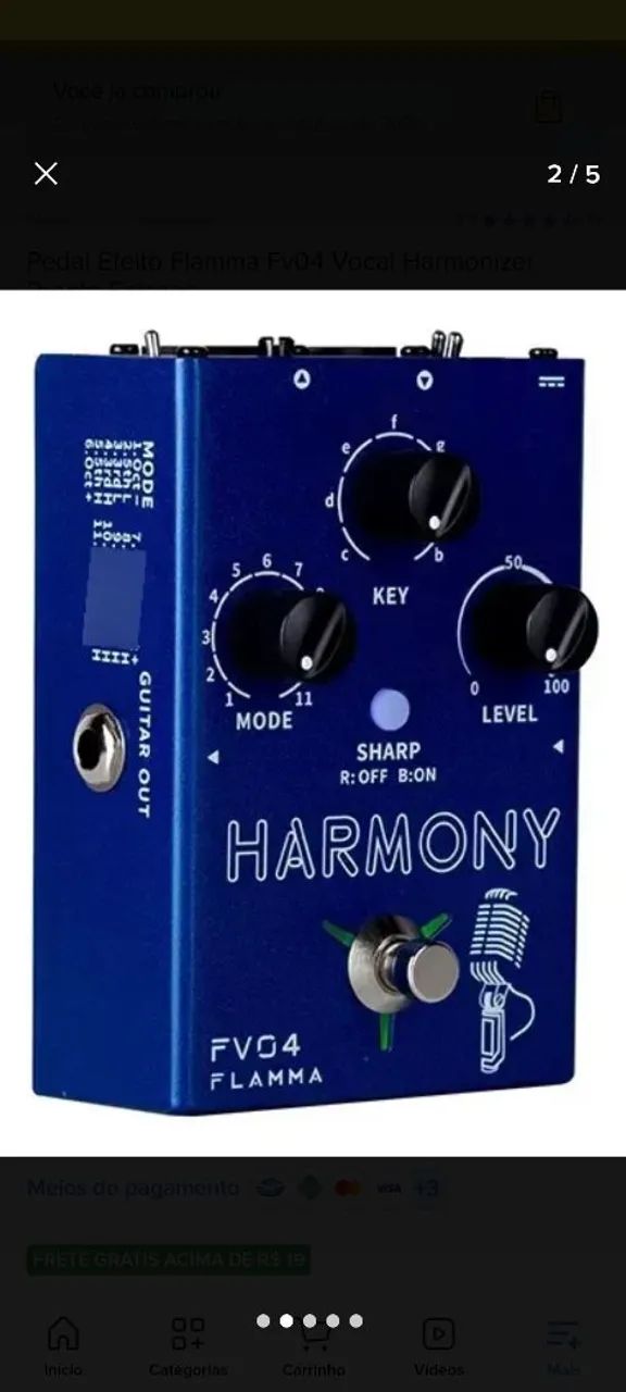 Pedal Vocal Harmony  - Foto 2