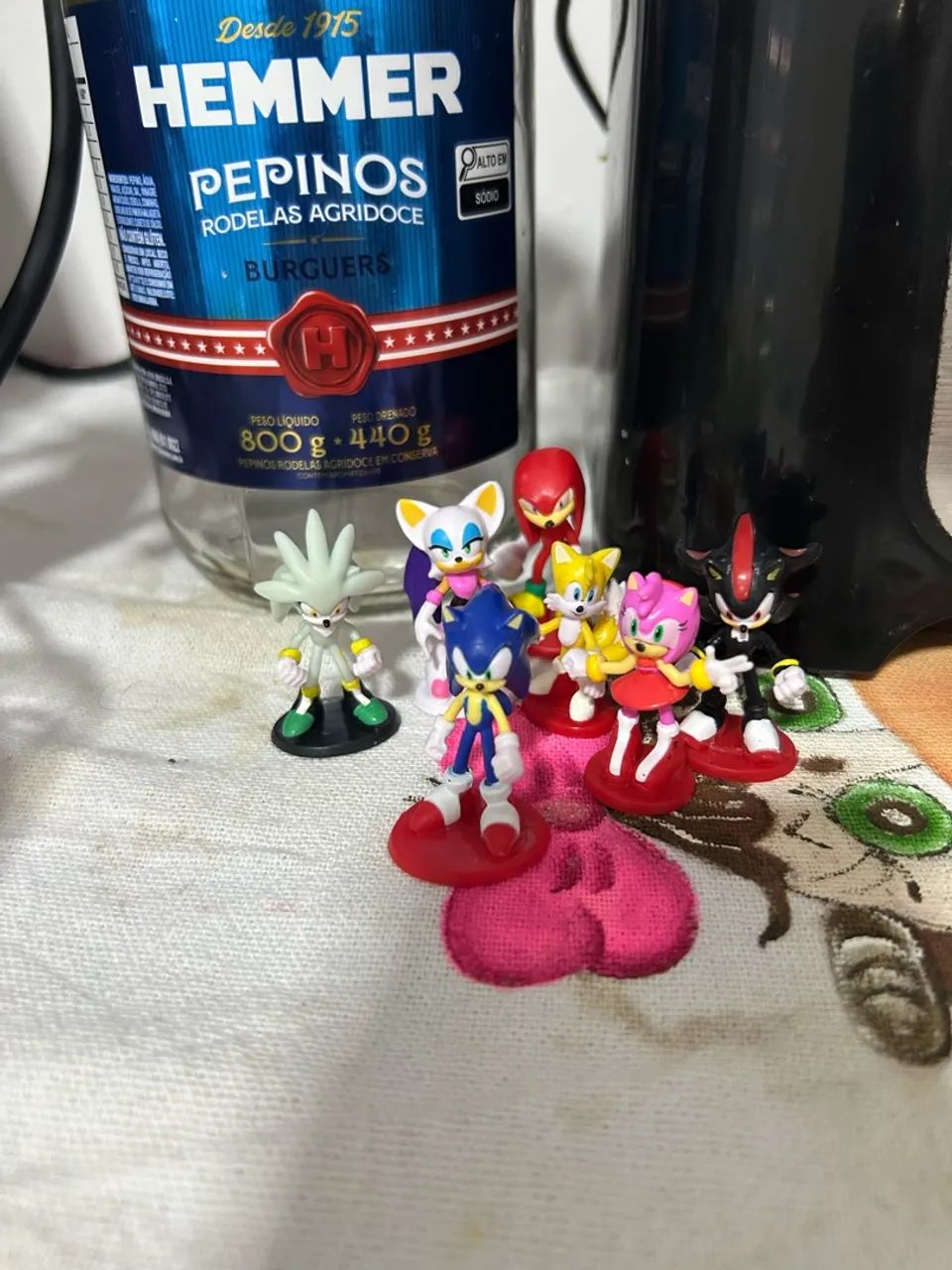 Miniaturas Sonic originais 