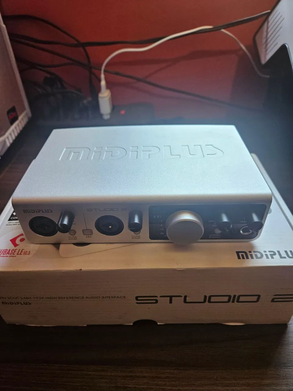 Interface de Gravação Midplus Studio 2