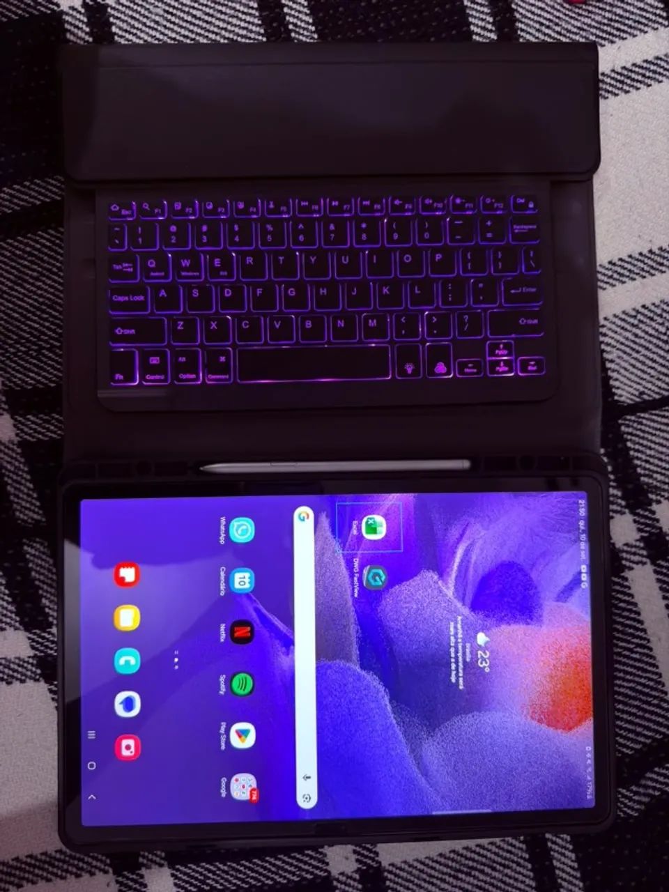 SAMSUNG GALAXY TAB S7 FE 128GB - SM-T735 - Foto 2