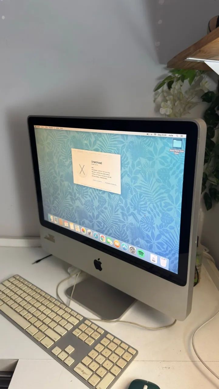 Apple iMac 20? - Intel Core 2 Duo - Funcionando  