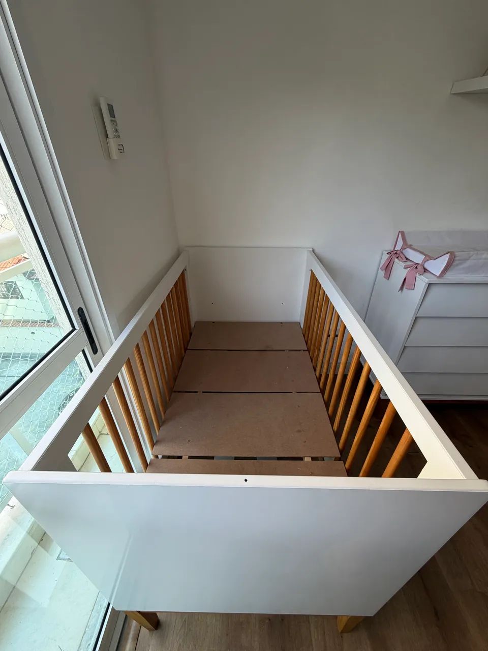 Berço Mini Cama Noah com Pés Square Mel - Foto 3