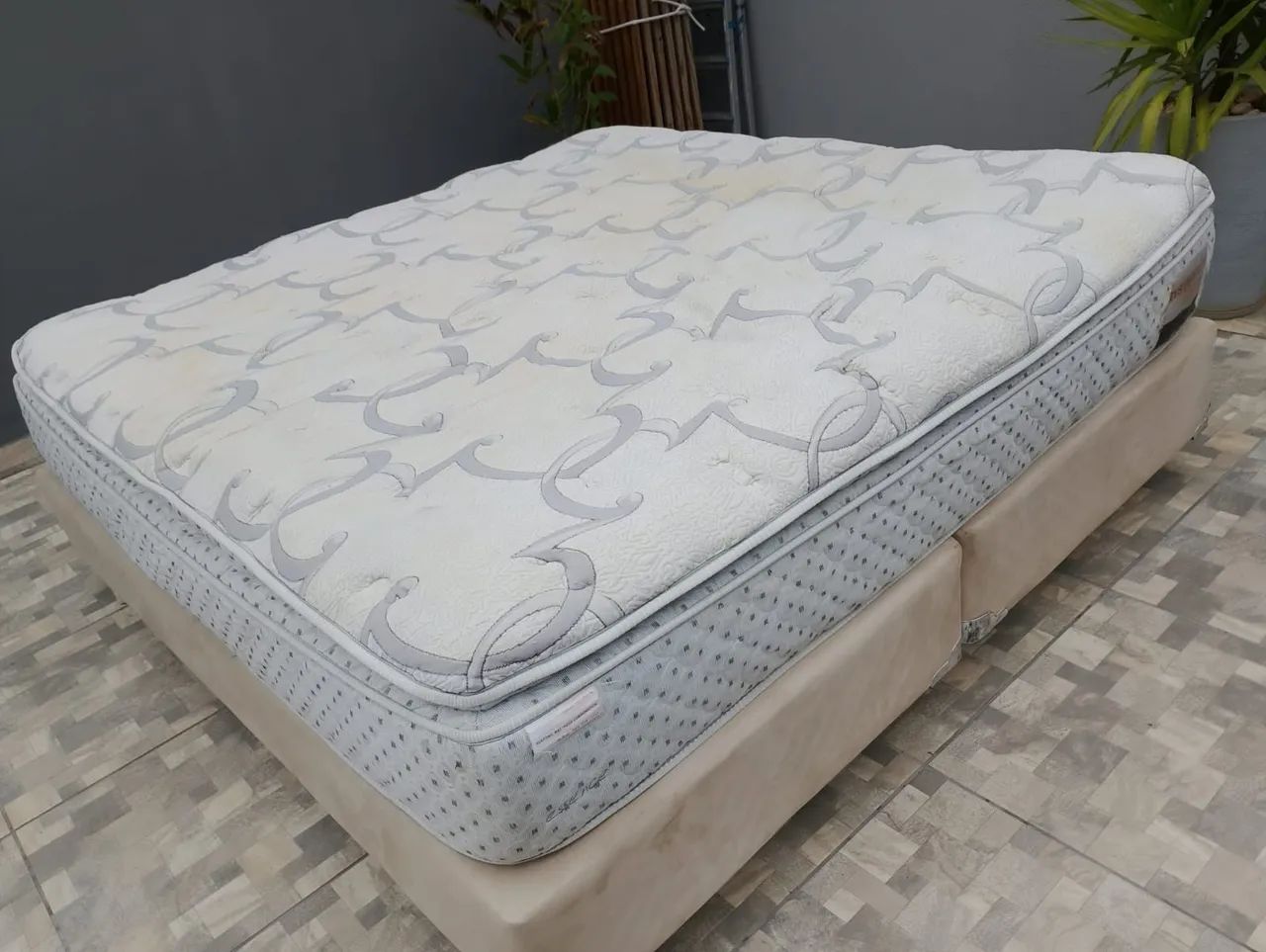 Cama box king Size completa 193x203 - Foto 5