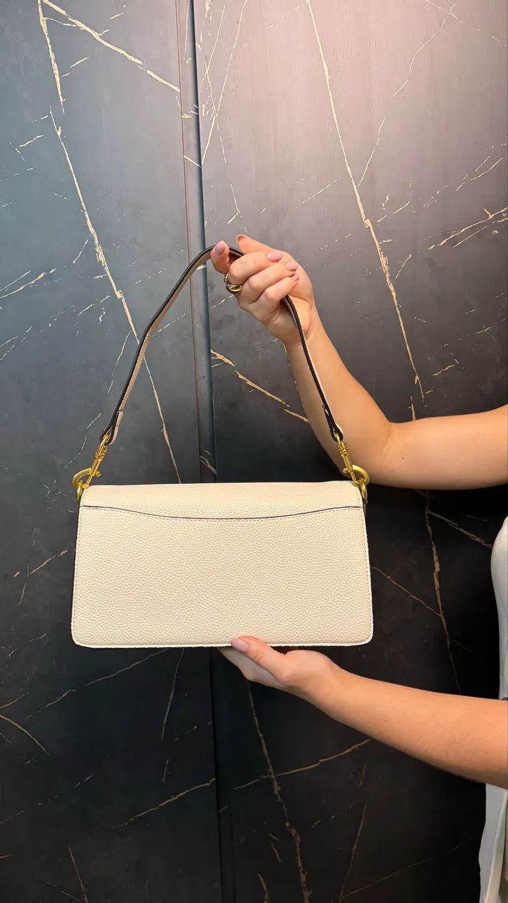 Bolsa Feminina Coa Premium Off White - Foto 5