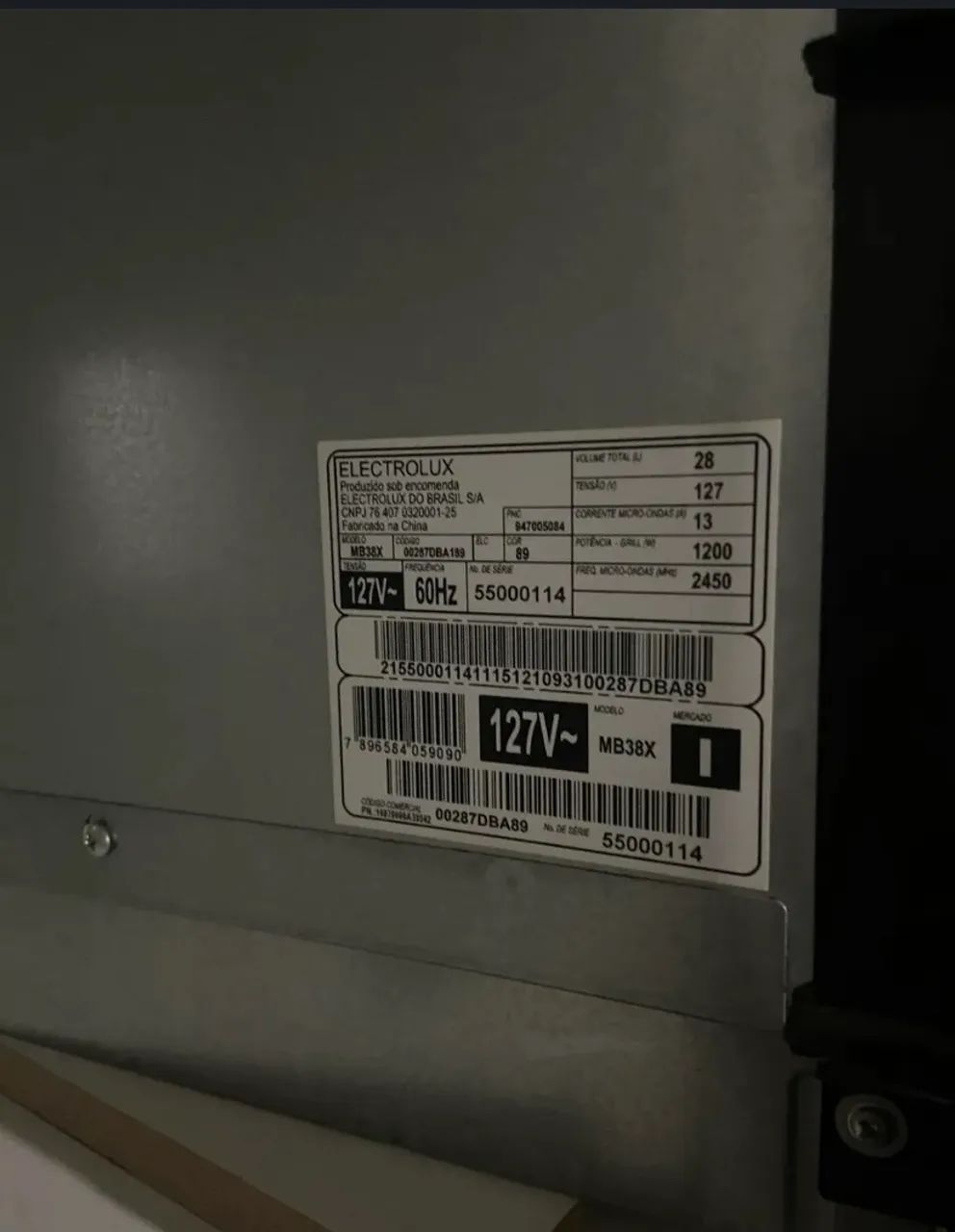 Microondas de embutir Electrolux  - Foto 4