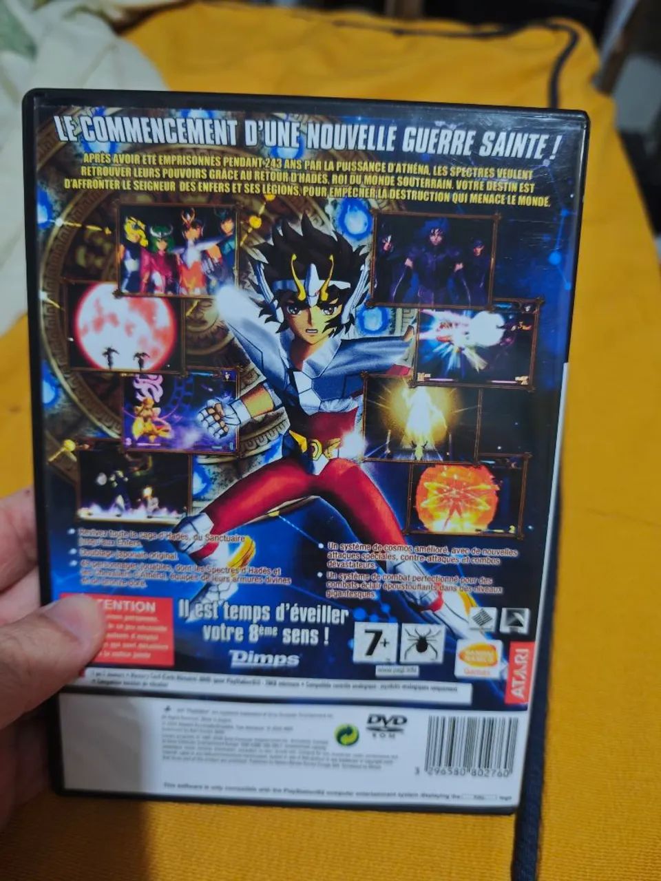Saint Seiya Hades PS2 - Os cavaleiros do Zodíaco - Jogos de Vídeo