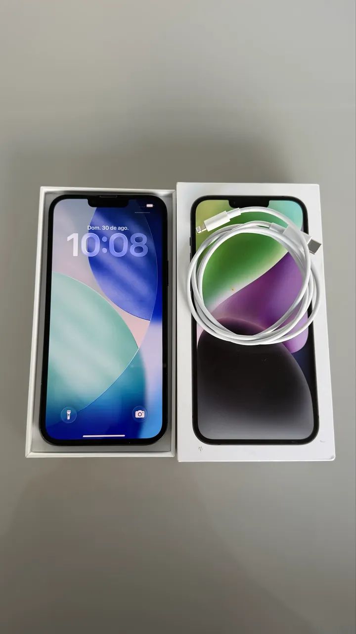 vendo iphone 14 PLUS 128GB pra vender logo - Foto 3