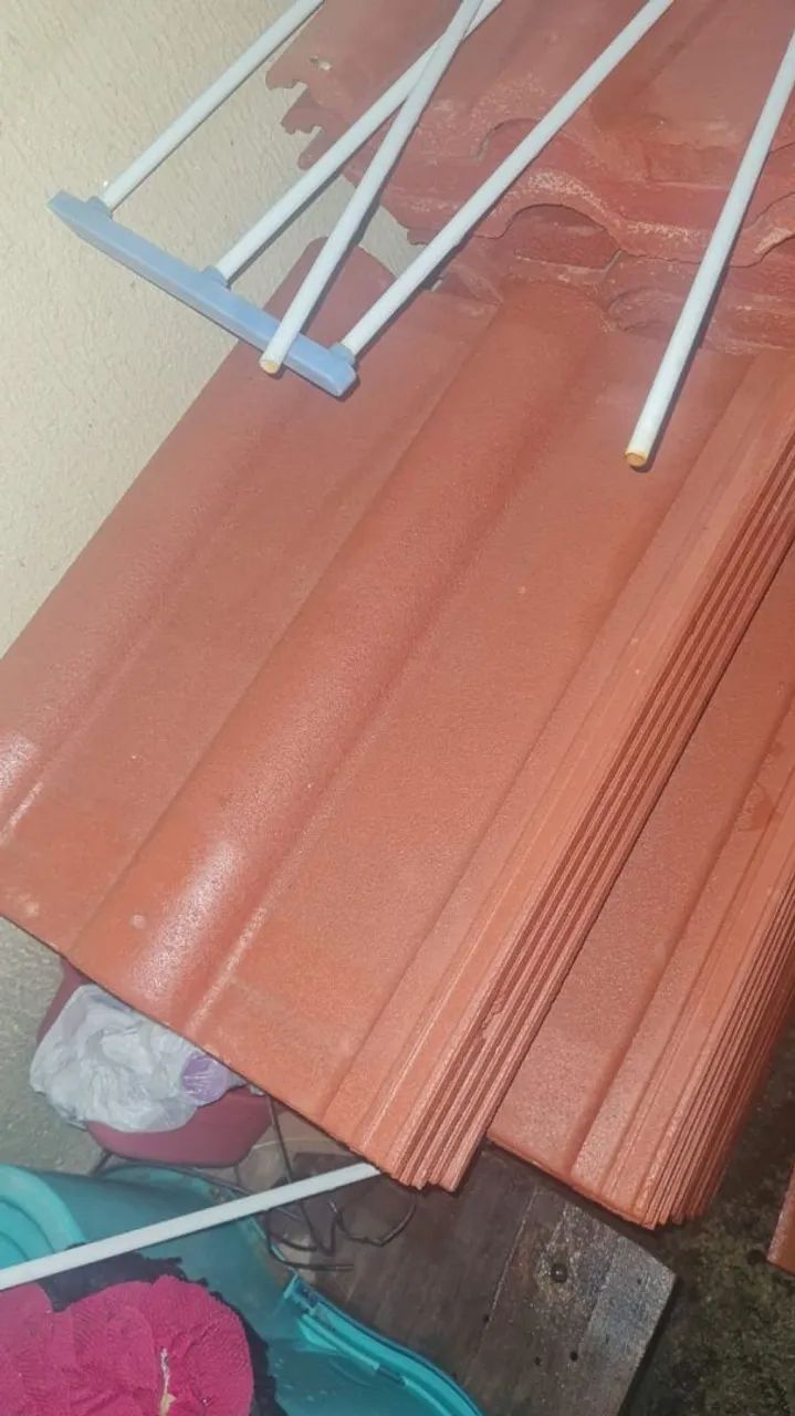 Telha colonial original pintura nova 