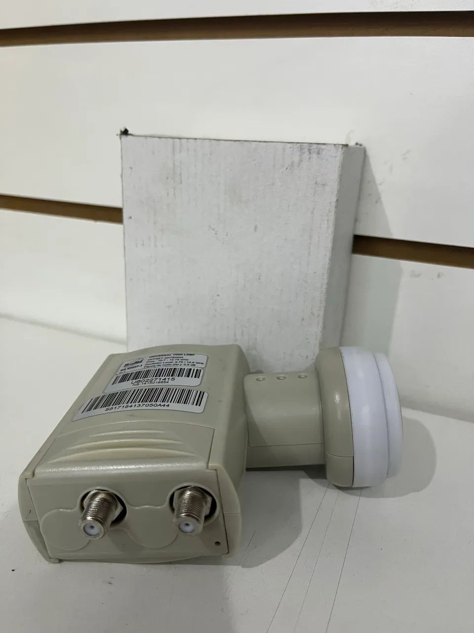 Antena offset twin LNBF Brasil sat  - Foto 2