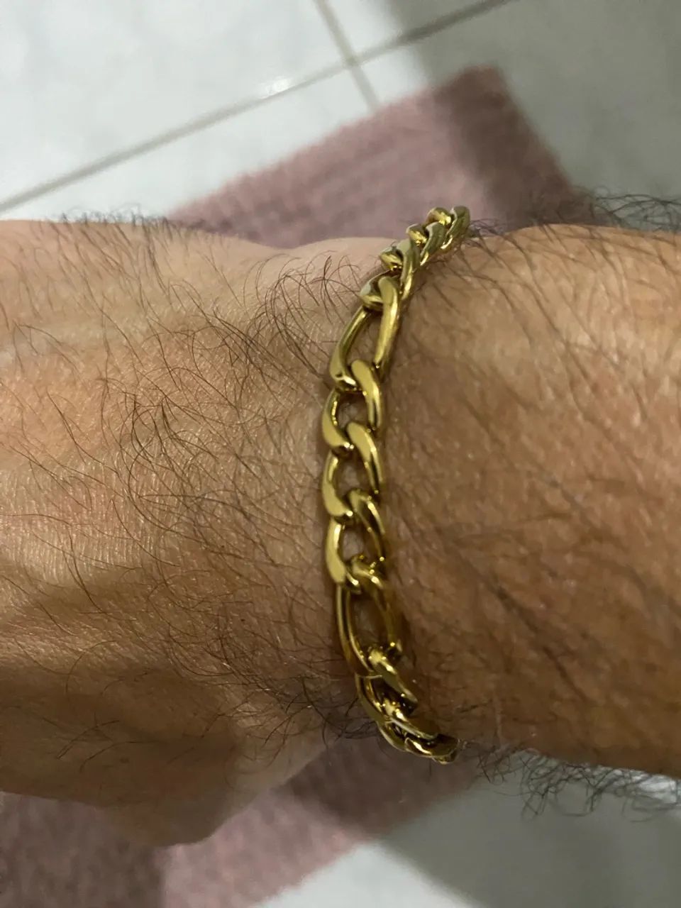 Pulseira modelo 3 em 1 BANAHADA a ouro 18k - Foto 5