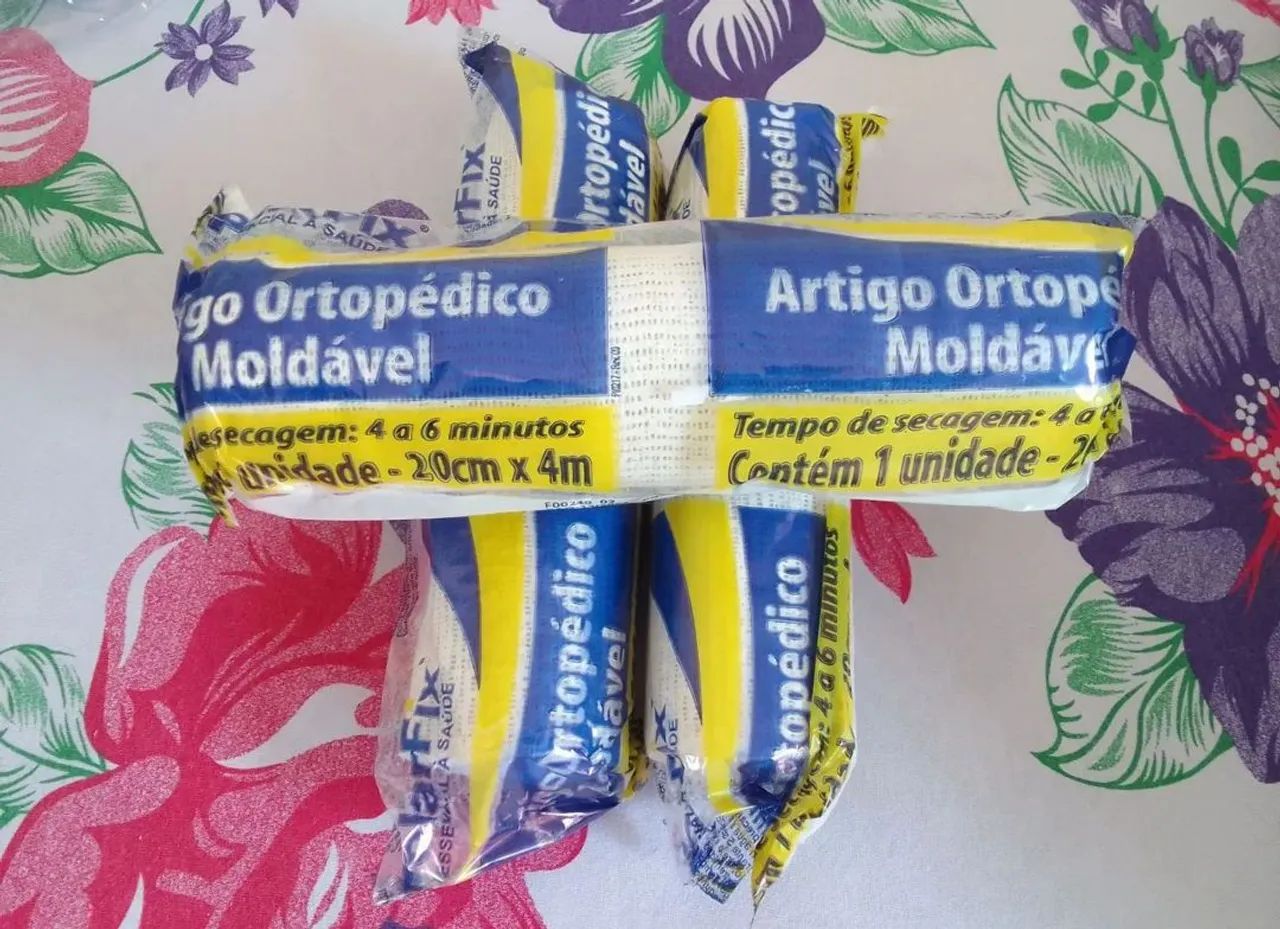 Pacote com 6 ataduras Gessada de 20cm
