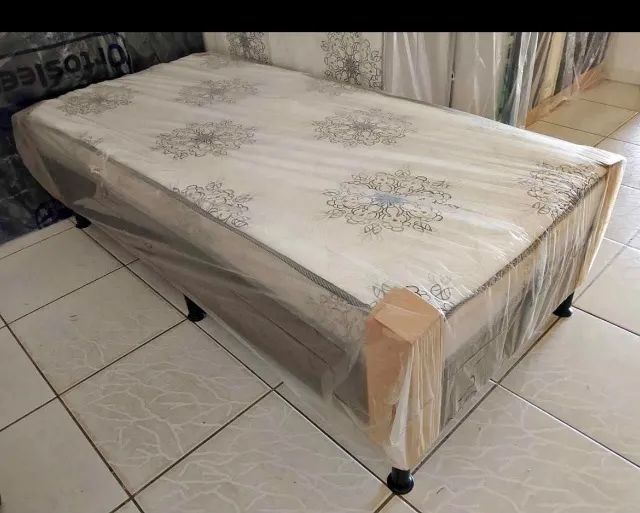 Cama box solteiro hoje