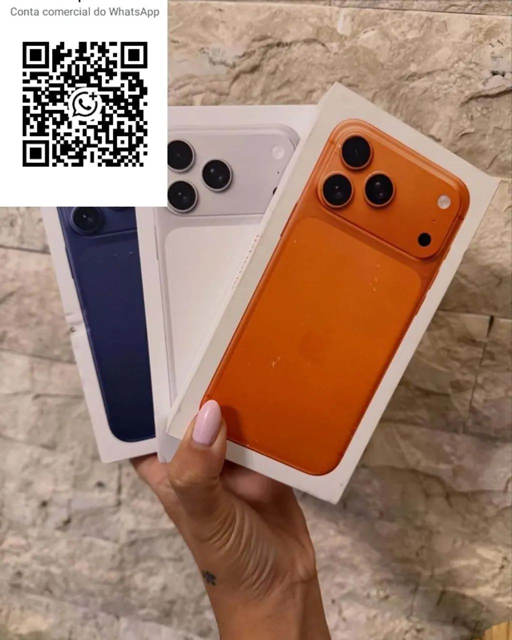 iPhone 17 Pro 256Gb - (Laranja)