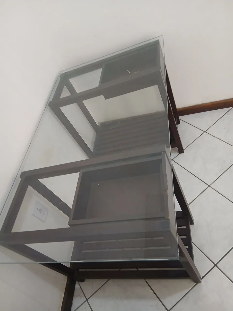 Vendo mesa multiuso e gaveteiro escritório  - Foto 4