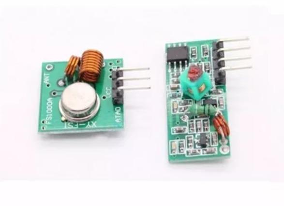 Módulo Rf Transmissor Receptor 433mhz Am Rx Tx