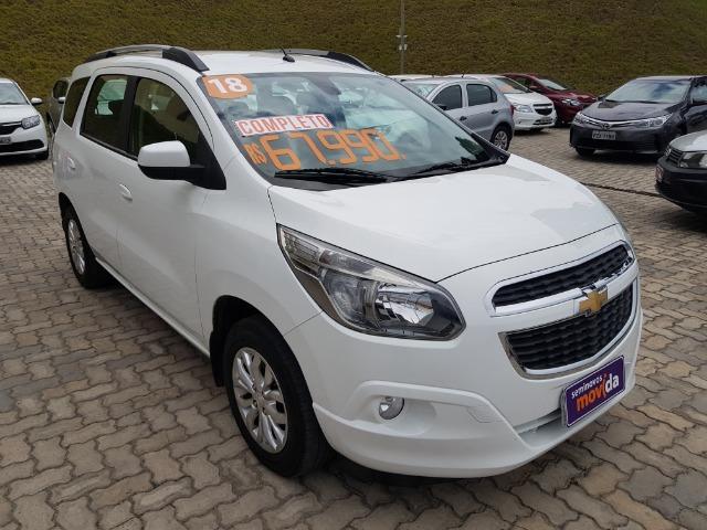 Gm - Chevrolet Spin Spin Ltz 1.8 Aut 7 Lugares 17/18 - Foto 2