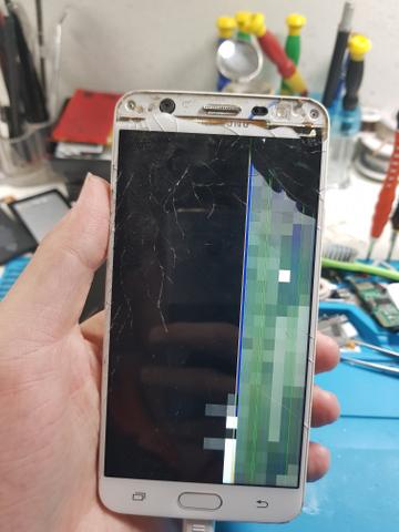 Tela vidro display trincado celulares notebooks
