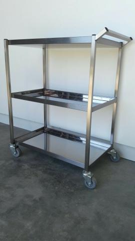 Carro de transporte inox