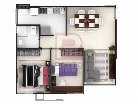 Apartamento à venda com 2 dormitórios cod:64791 - Foto 4