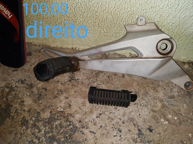 Bacalhau l fan 150 Original da honda lado direito