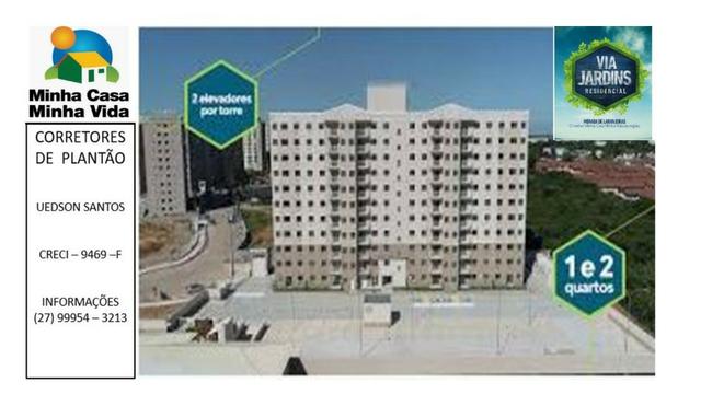 UED-94 - Apartamento 2 quartos com lazer completo em morada de laranjeiras - Foto 5