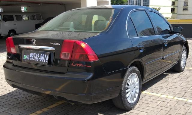 Honda Civic LX 1.7 Completo 2001/2001 R$11.800,00 Parcelo no Cartão de Credito - Foto 9