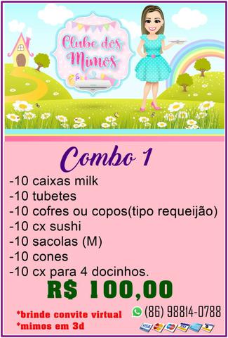 Combo promocional de mimos