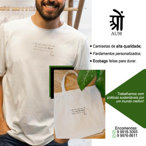 Camisetas personalizadas e ecobags