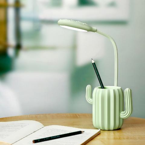 Luminária De Mesa USB Em formato Cactos Touch Led - Foto 4