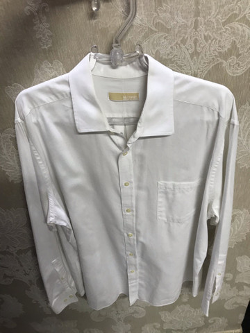 camisa social michael kors