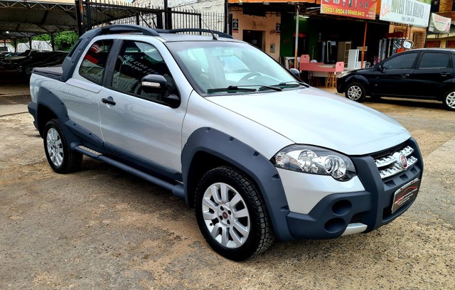 FIAT STRADA ADV CABINE DUPLA   4 LUGARES  2012 ESTUDO TROCA .