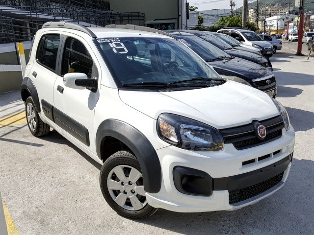 FIAT UNO WAY 2019/19_COMPLETA_41.200KM_BAIXA KM_PARCELAS A PARTIR R$799,00_FINANCIO 60X!