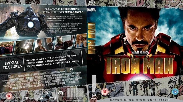 HOMEM DE FERRO TRILOGIA BLU-RAY - Foto 2