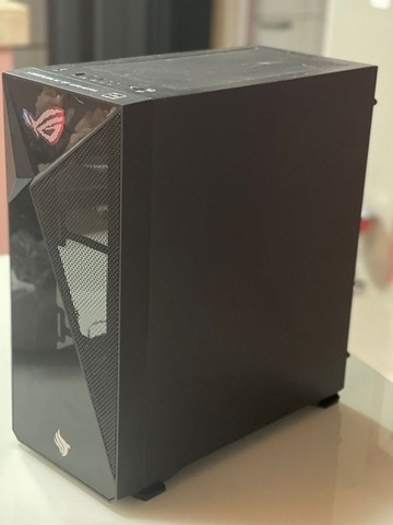 Gabinete Gamer Pichau Lark Vidro Temperado Preto, PG-LK-01