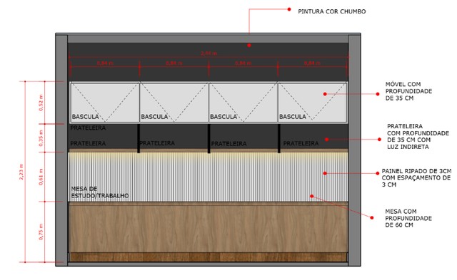 Detalhamento de móveis planejados - Foto 4