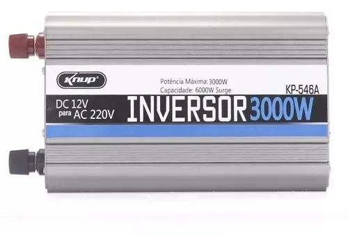 Inversor Tensão 12v 220v 3000W Kp546a - Foto 2